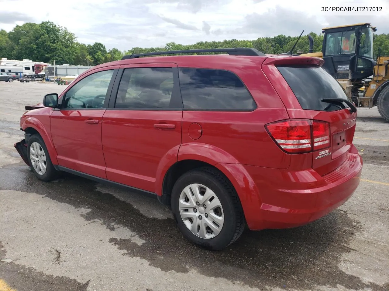 2018 Dodge Journey Se VIN: 3C4PDCAB4JT217012 Lot: 55021254