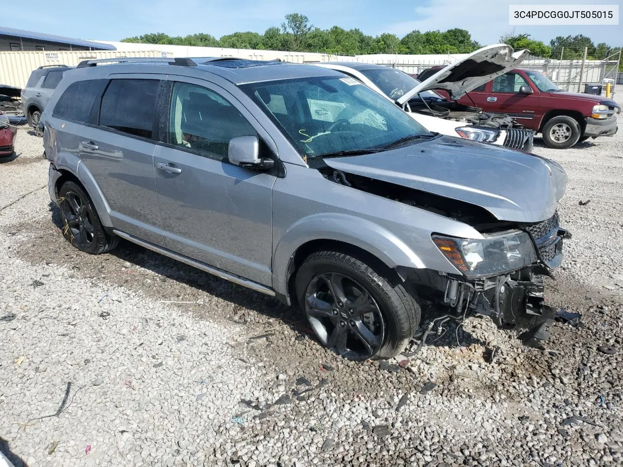 2018 Dodge Journey Crossroad VIN: 3C4PDCGG0JT505015 Lot: 56730864