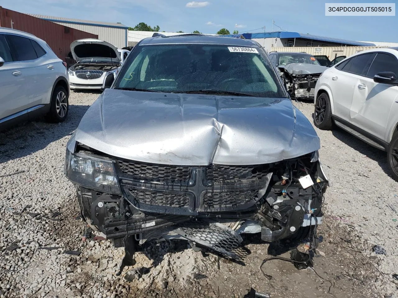 2018 Dodge Journey Crossroad VIN: 3C4PDCGG0JT505015 Lot: 56730864