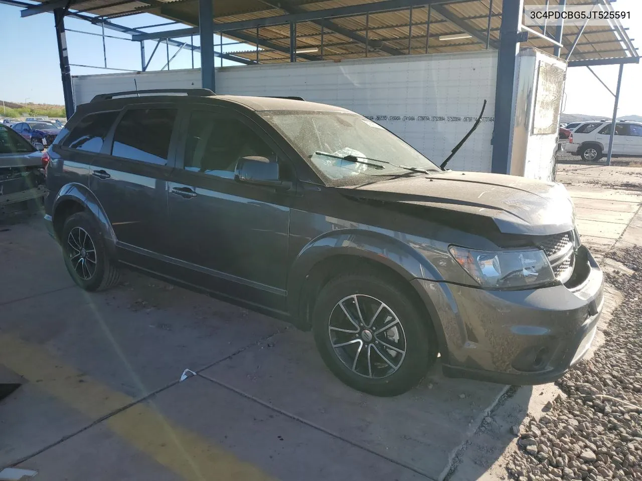 2018 Dodge Journey Sxt VIN: 3C4PDCBG5JT525591 Lot: 57696744