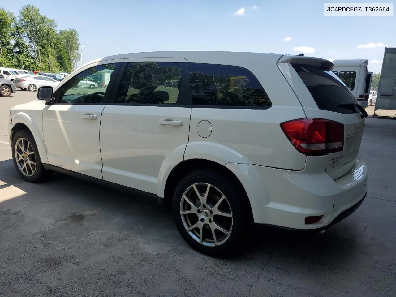 2018 Dodge Journey Gt VIN: 3C4PDCEG7JT362664 Lot: 58011944