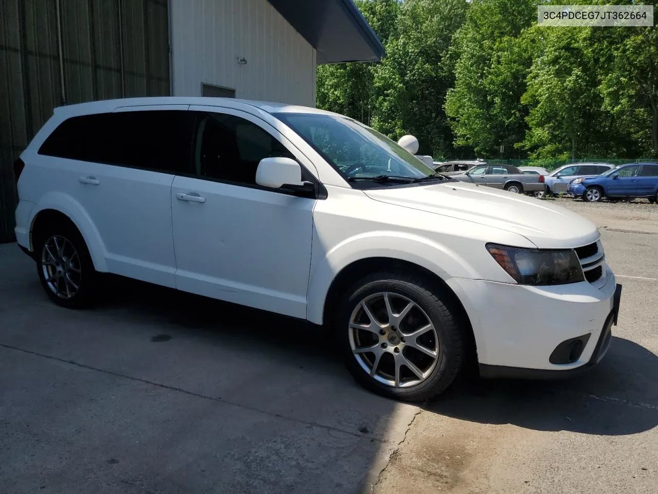 2018 Dodge Journey Gt VIN: 3C4PDCEG7JT362664 Lot: 58011944