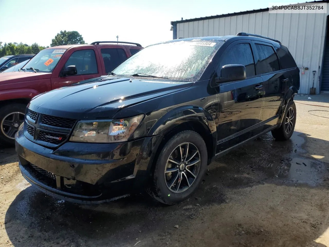 2018 Dodge Journey Se VIN: 3C4PDCAB8JT352784 Lot: 59045504