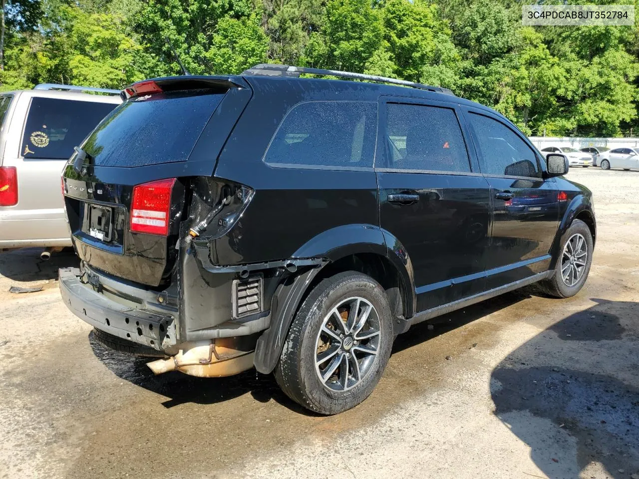 2018 Dodge Journey Se VIN: 3C4PDCAB8JT352784 Lot: 59045504