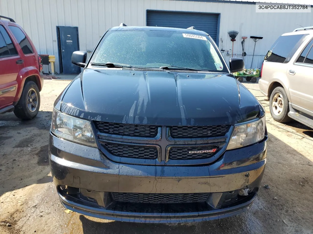 2018 Dodge Journey Se VIN: 3C4PDCAB8JT352784 Lot: 59045504