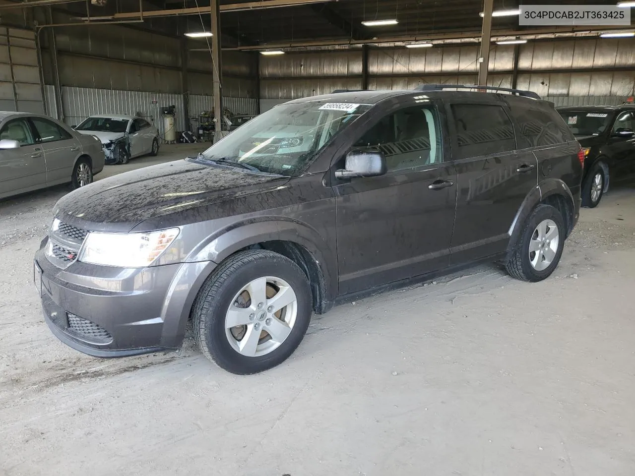 2018 Dodge Journey Se VIN: 3C4PDCAB2JT363425 Lot: 59858234