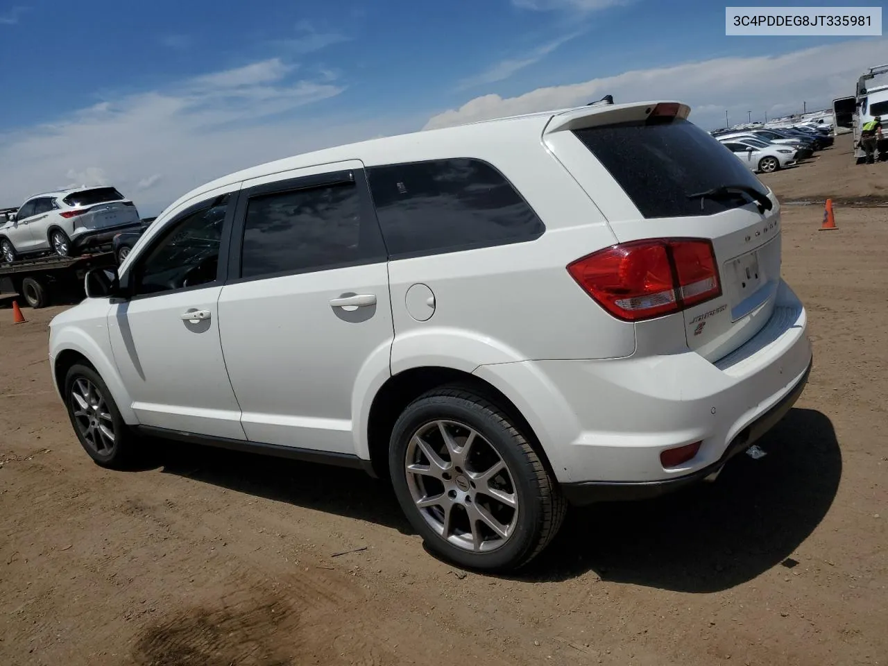 2018 Dodge Journey Gt VIN: 3C4PDDEG8JT335981 Lot: 59920974