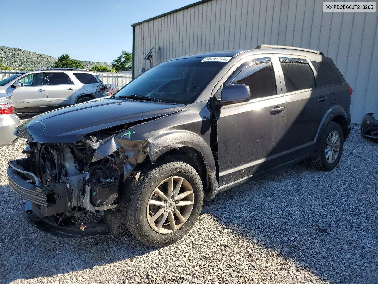 2018 Dodge Journey Sxt VIN: 3C4PDCBG6JT218205 Lot: 60197774