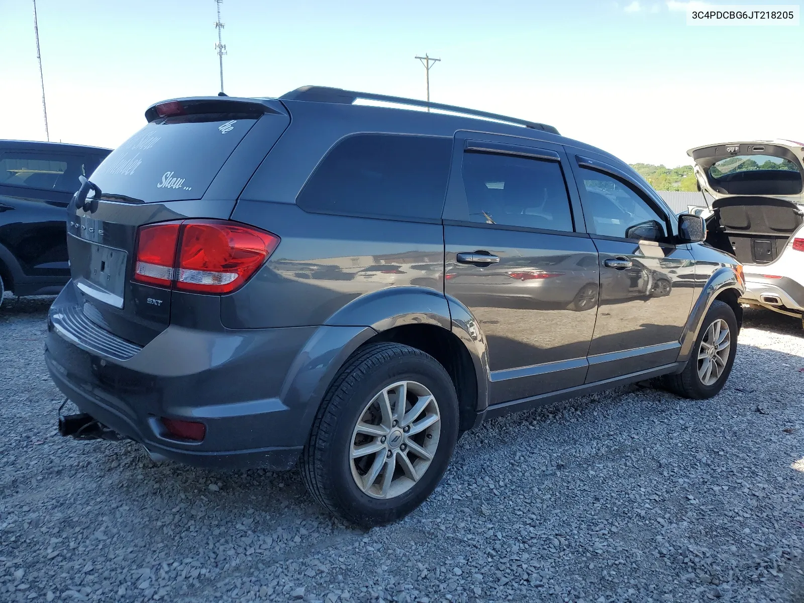 2018 Dodge Journey Sxt VIN: 3C4PDCBG6JT218205 Lot: 60197774