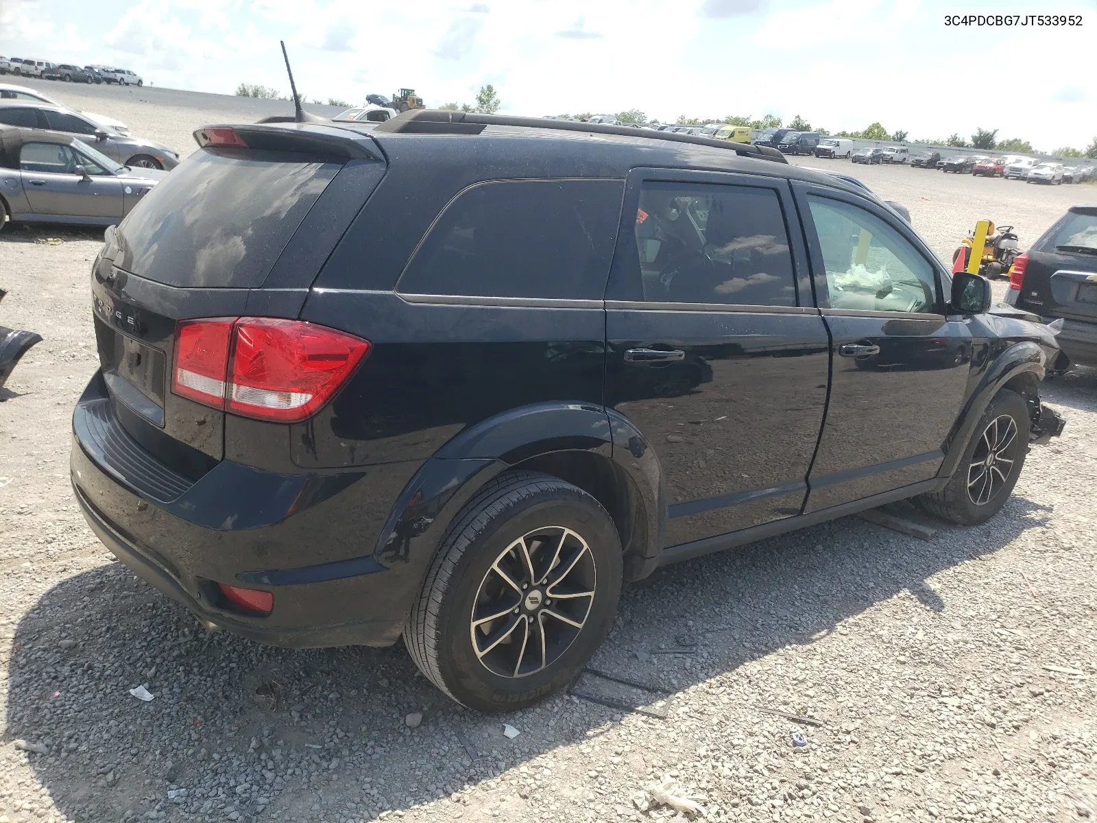 2018 Dodge Journey Sxt VIN: 3C4PDCBG7JT533952 Lot: 60217284