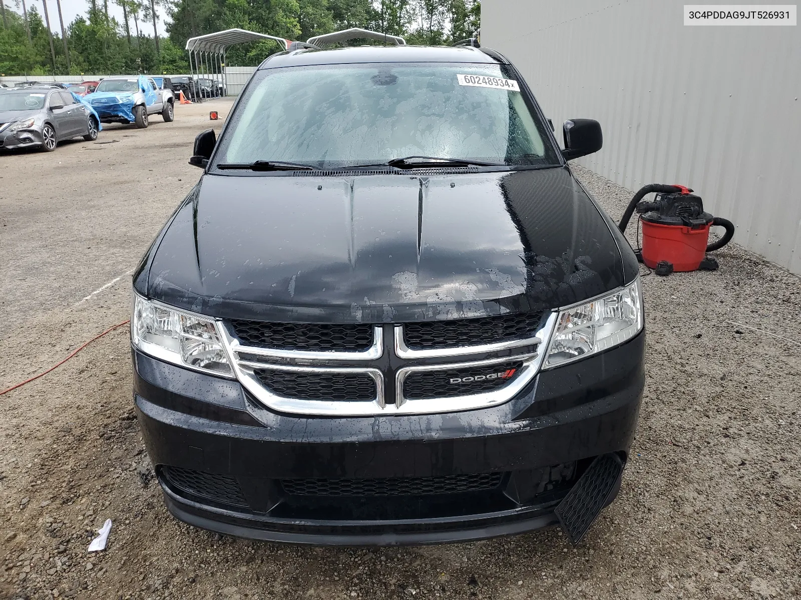 2018 Dodge Journey Se VIN: 3C4PDDAG9JT526931 Lot: 60248934