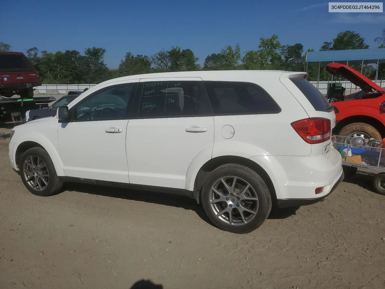 2018 Dodge Journey Gt VIN: 3C4PDDEG2JT464296 Lot: 60286294