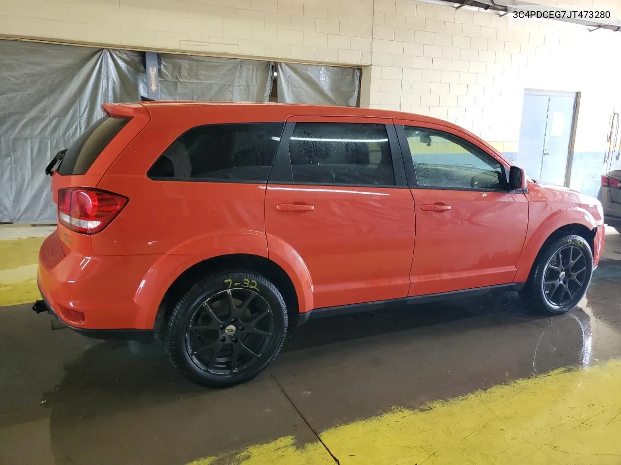 2018 Dodge Journey Gt VIN: 3C4PDCEG7JT473280 Lot: 60480384