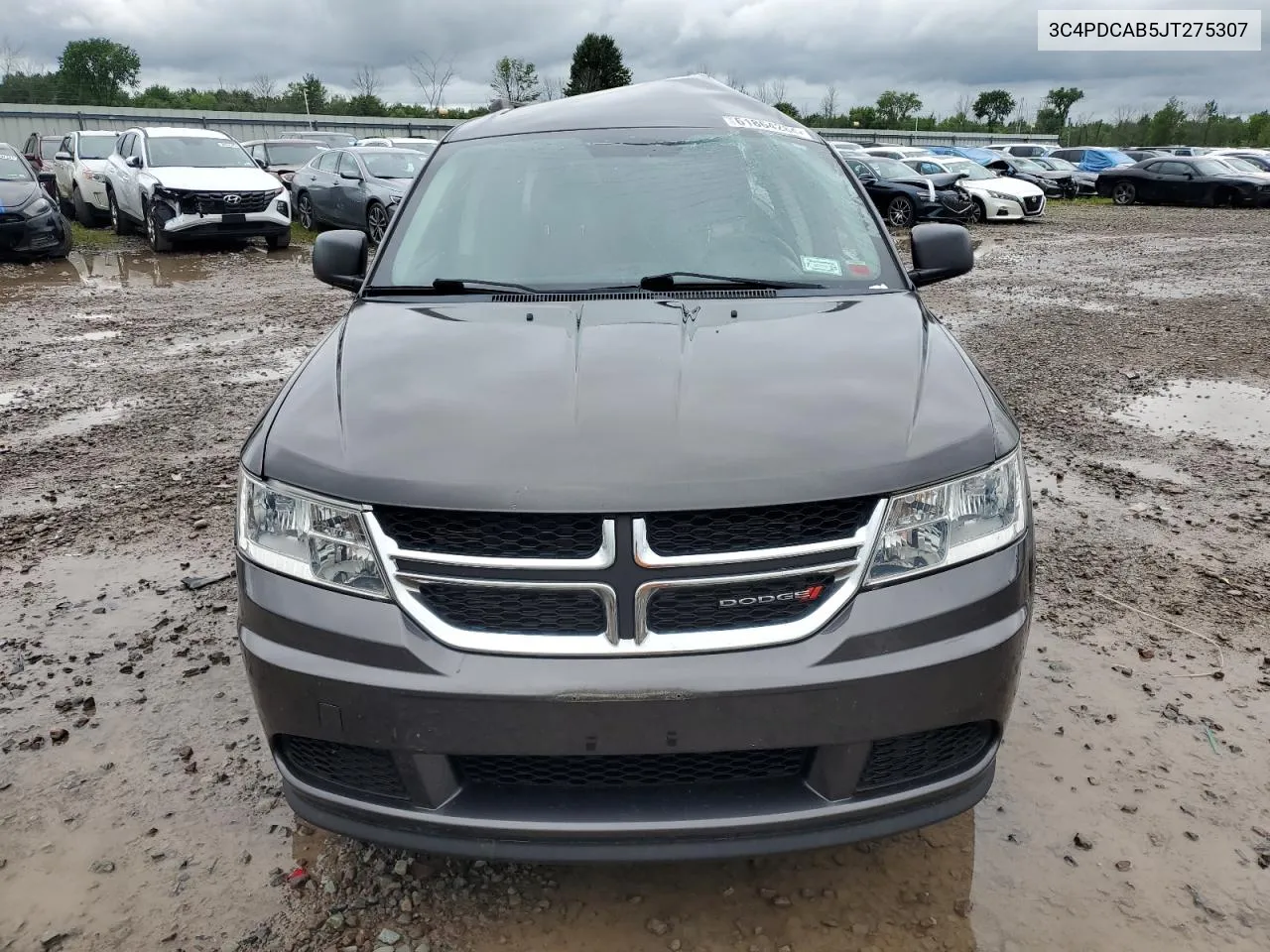 2018 Dodge Journey Se VIN: 3C4PDCAB5JT275307 Lot: 61864284