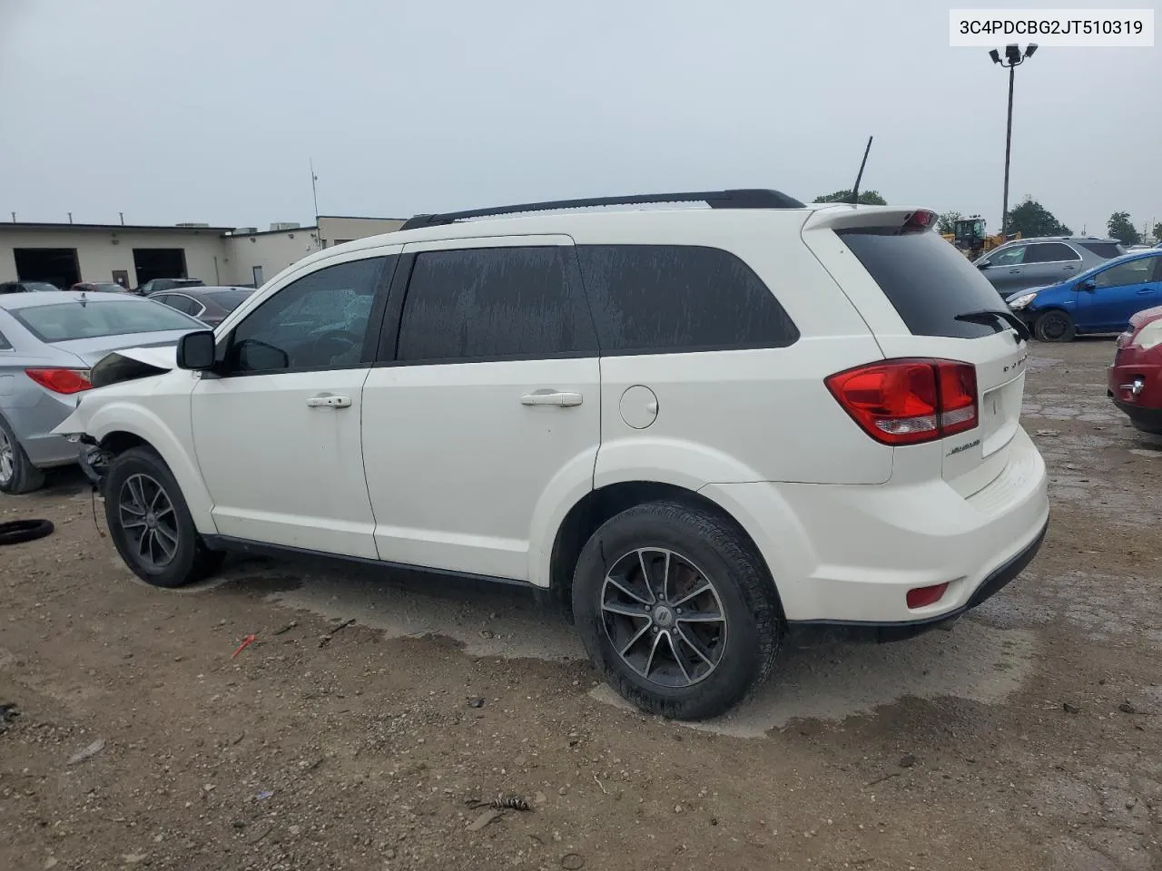 2018 Dodge Journey Sxt VIN: 3C4PDCBG2JT510319 Lot: 62297144