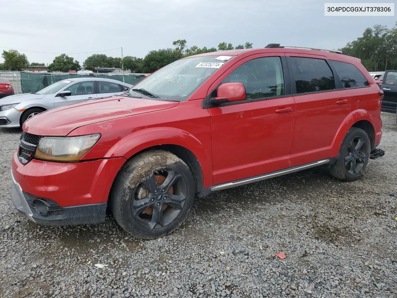 3C4PDCGGXJT378306 2018 Dodge Journey Crossroad