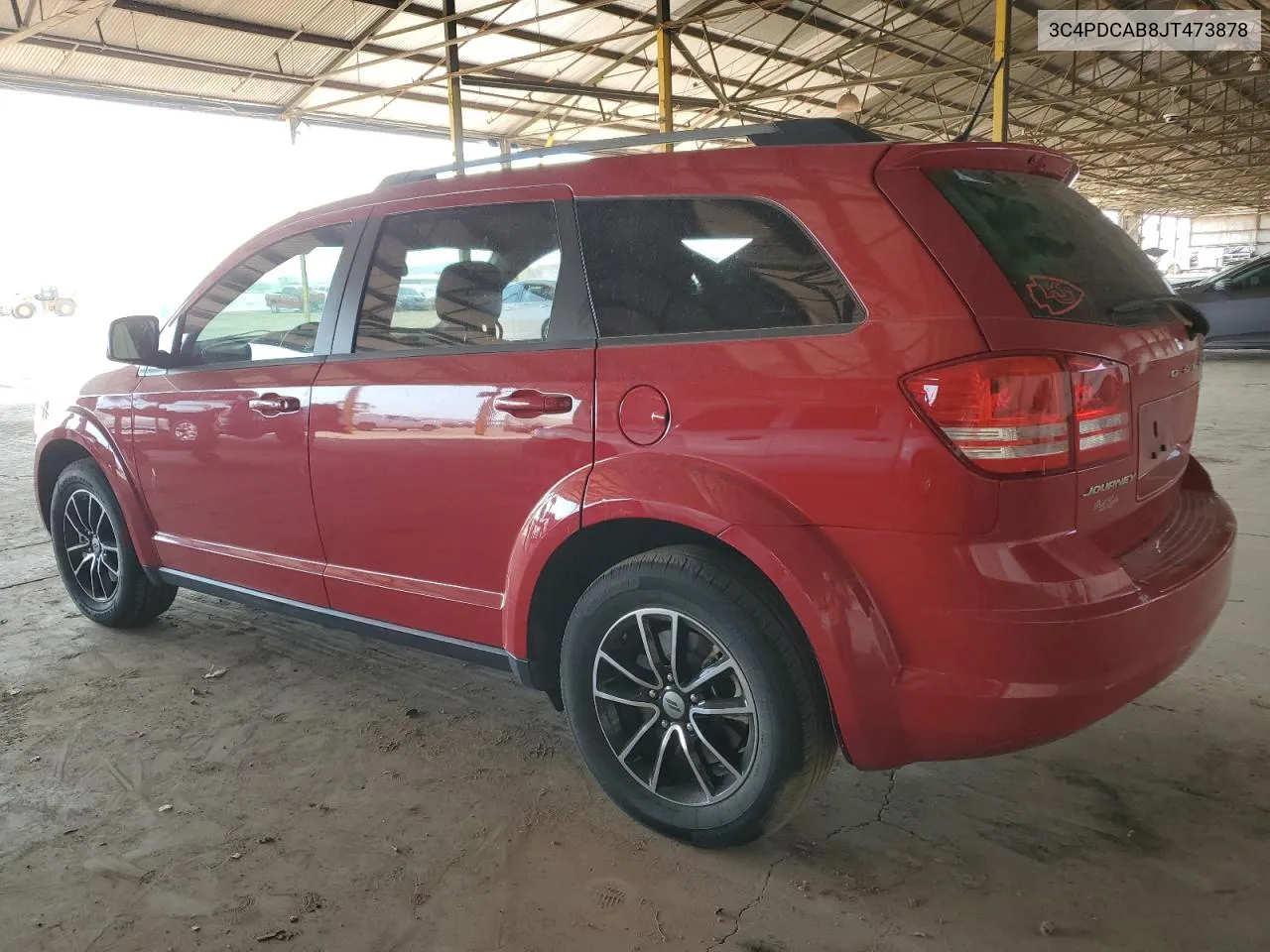 2018 Dodge Journey Se VIN: 3C4PDCAB8JT473878 Lot: 62362964