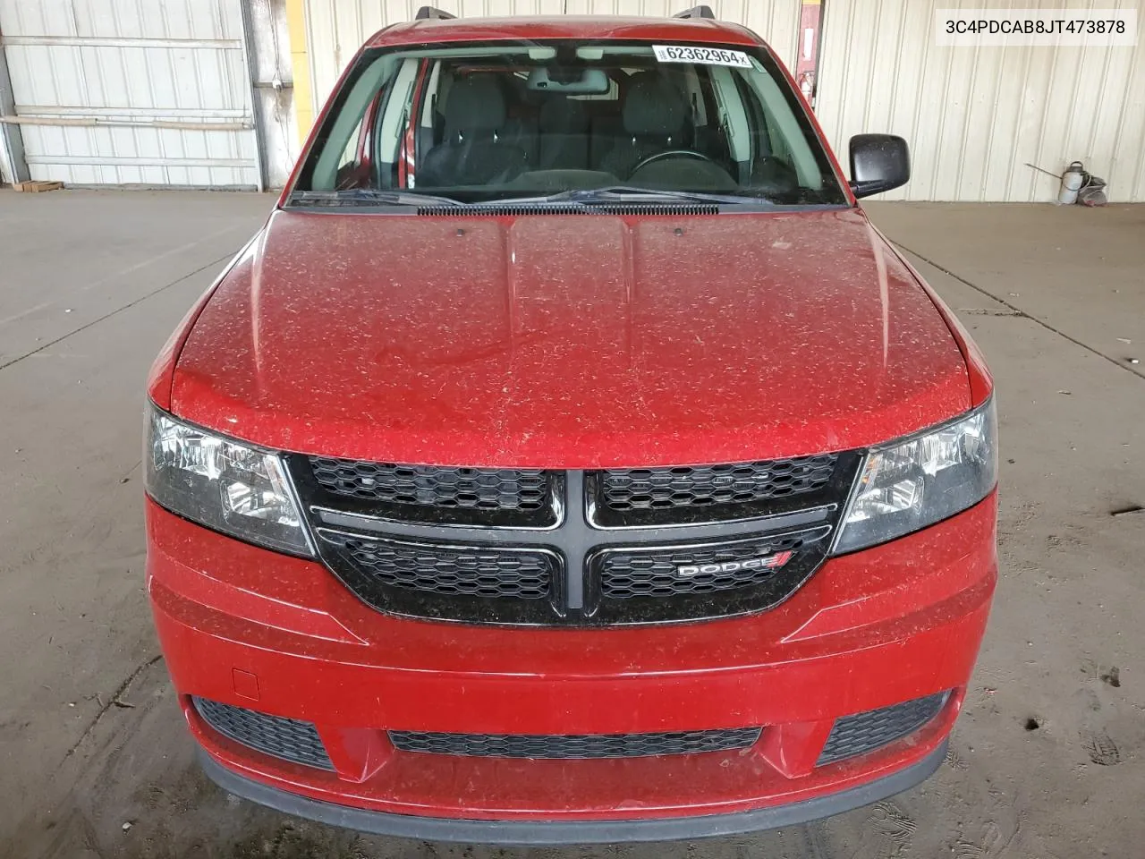 2018 Dodge Journey Se VIN: 3C4PDCAB8JT473878 Lot: 62362964