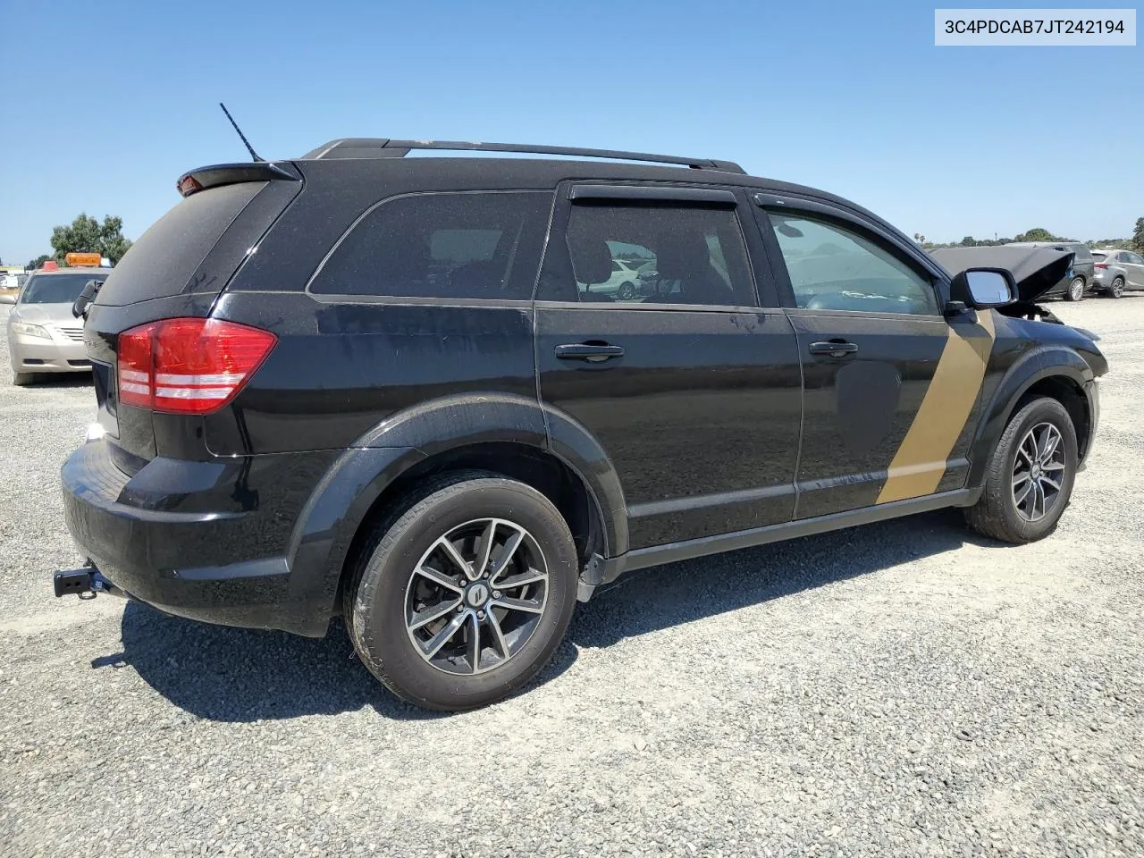 2018 Dodge Journey Se VIN: 3C4PDCAB7JT242194 Lot: 62381704