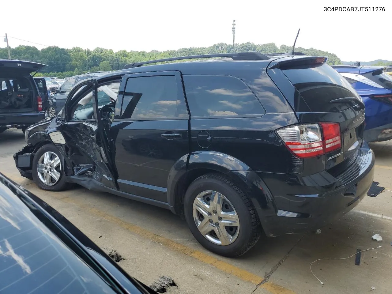 2018 Dodge Journey Se VIN: 3C4PDCAB7JT511276 Lot: 62469374