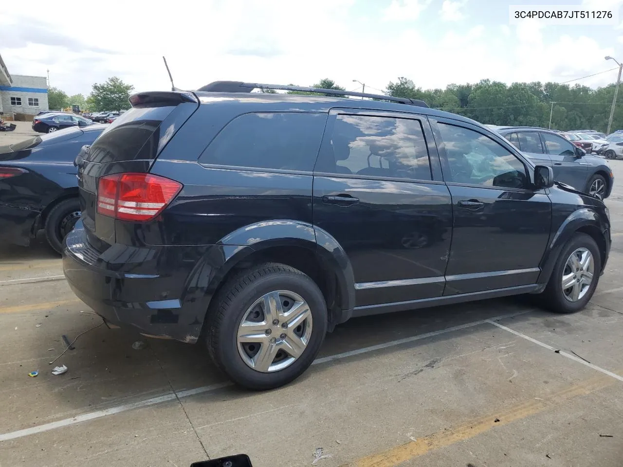 2018 Dodge Journey Se VIN: 3C4PDCAB7JT511276 Lot: 62469374