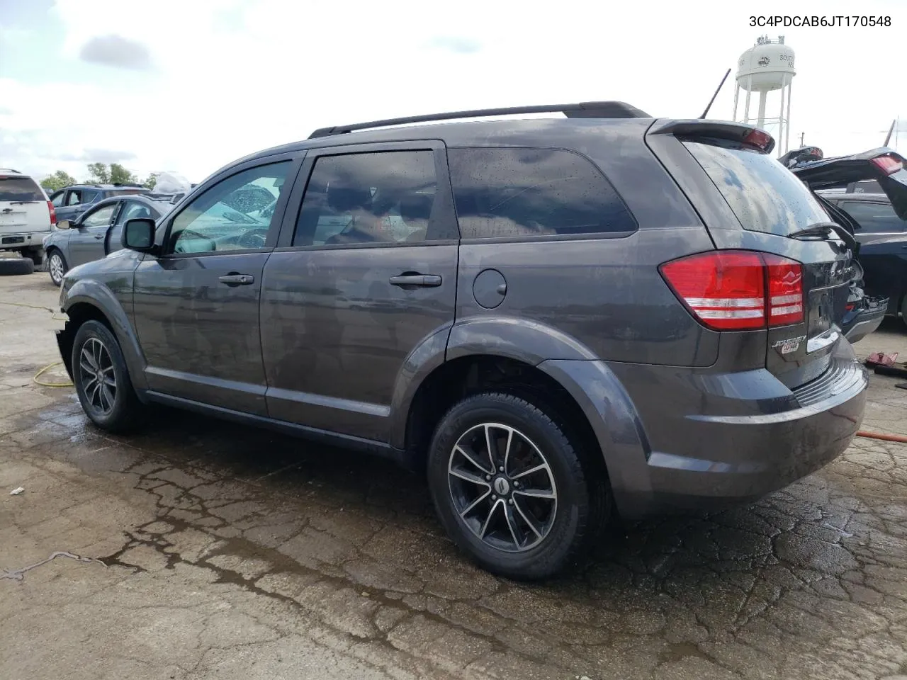 2018 Dodge Journey Se VIN: 3C4PDCAB6JT170548 Lot: 62535884