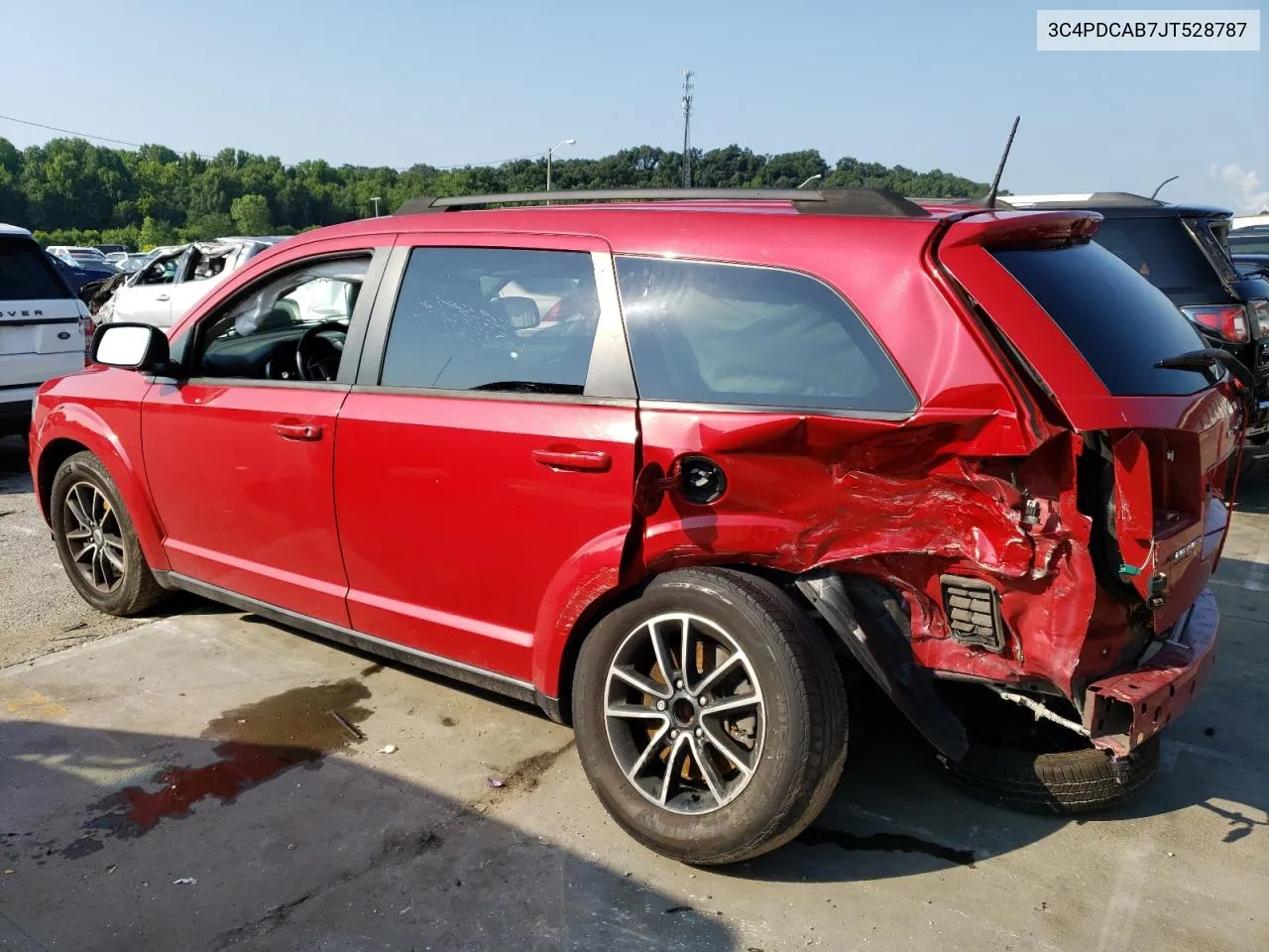 2018 Dodge Journey Se VIN: 3C4PDCAB7JT528787 Lot: 62536674