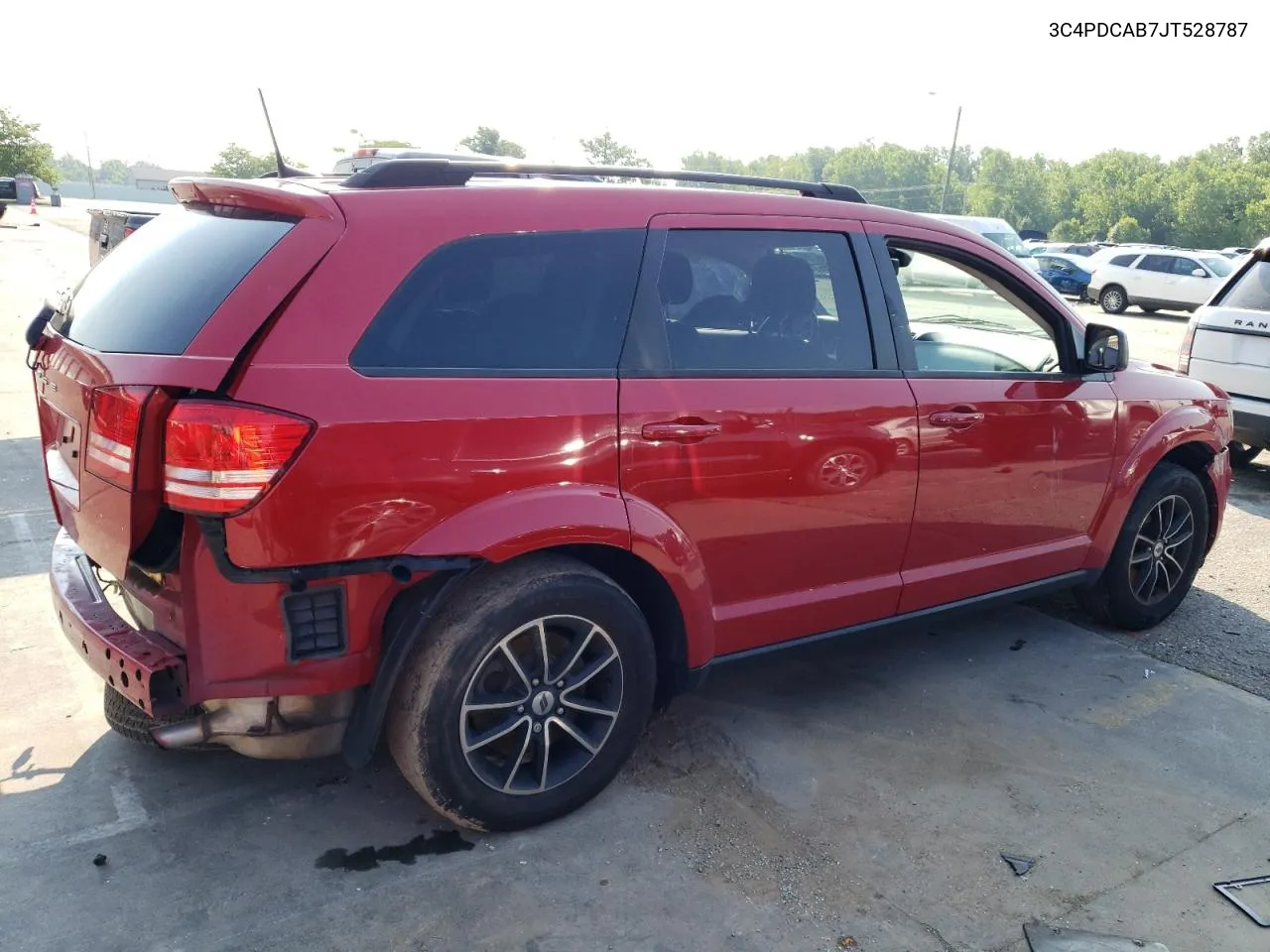 2018 Dodge Journey Se VIN: 3C4PDCAB7JT528787 Lot: 62536674