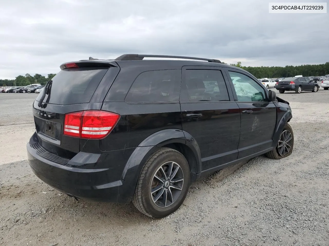 2018 Dodge Journey Se VIN: 3C4PDCAB4JT229239 Lot: 62843364