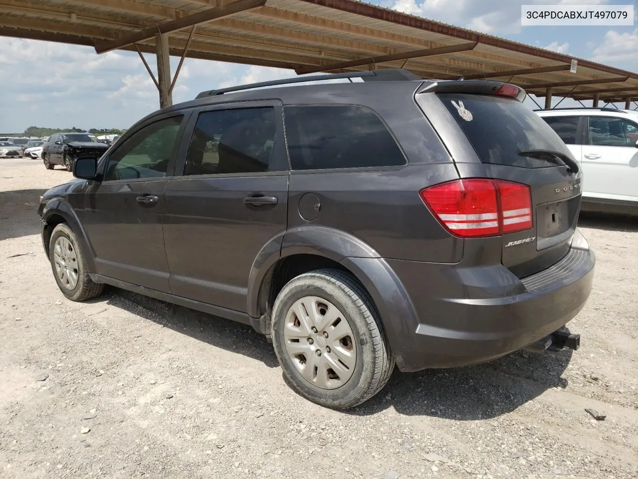 2018 Dodge Journey Se VIN: 3C4PDCABXJT497079 Lot: 62930244