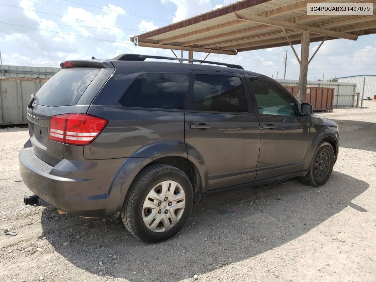 2018 Dodge Journey Se VIN: 3C4PDCABXJT497079 Lot: 62930244