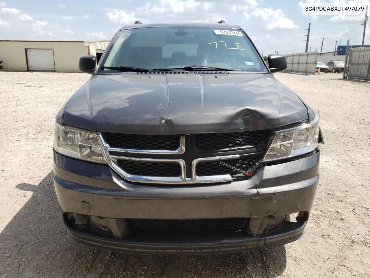 2018 Dodge Journey Se VIN: 3C4PDCABXJT497079 Lot: 62930244