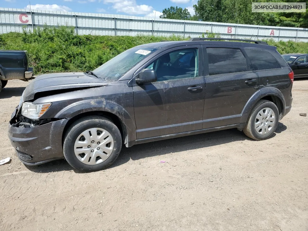 2018 Dodge Journey Se VIN: 3C4PDCAB1JT294971 Lot: 63309374