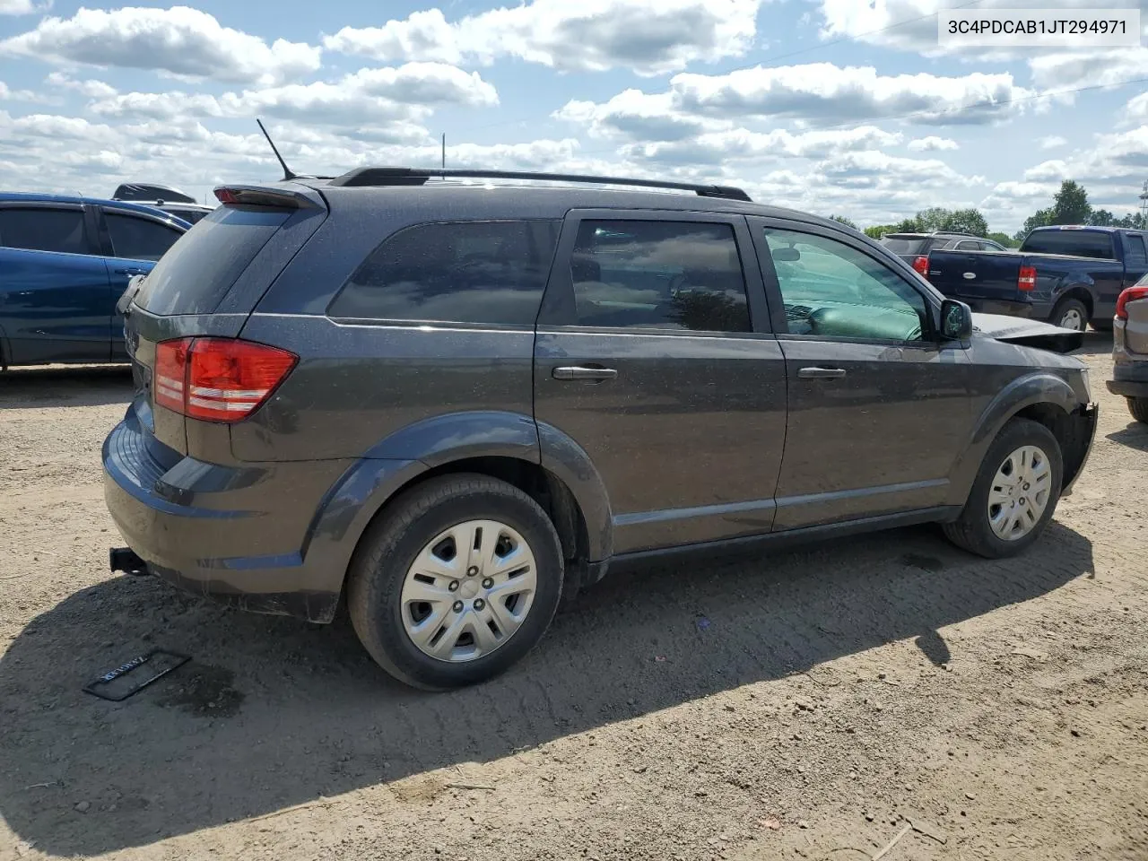 2018 Dodge Journey Se VIN: 3C4PDCAB1JT294971 Lot: 63309374