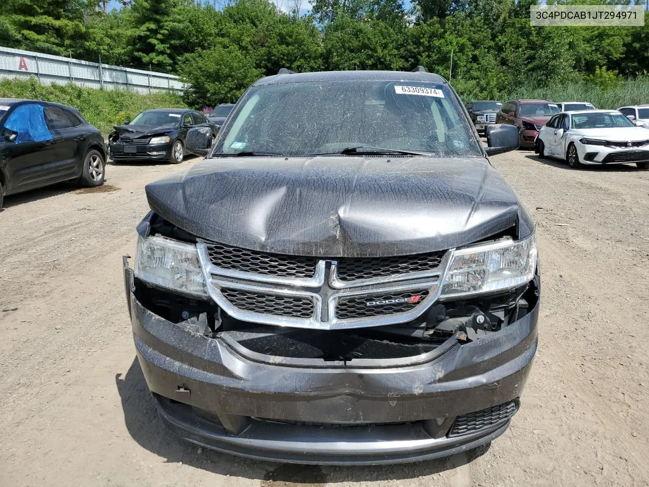 2018 Dodge Journey Se VIN: 3C4PDCAB1JT294971 Lot: 63309374