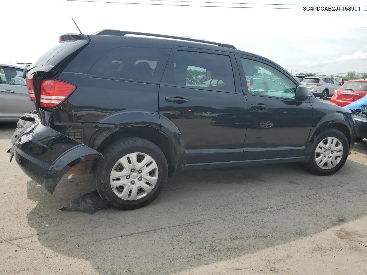 2018 Dodge Journey Se VIN: 3C4PDCAB2JT158901 Lot: 63672484