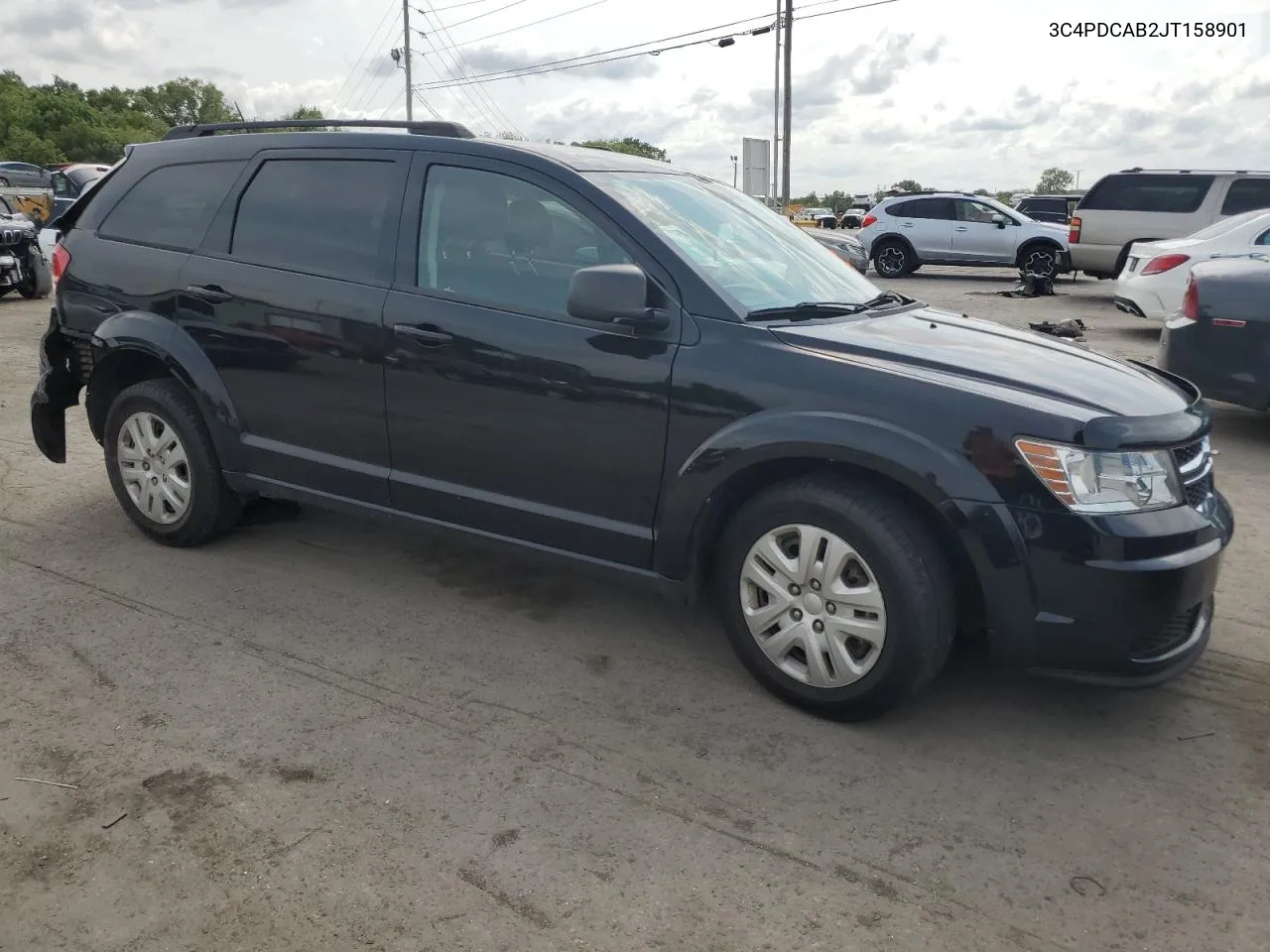 2018 Dodge Journey Se VIN: 3C4PDCAB2JT158901 Lot: 63672484