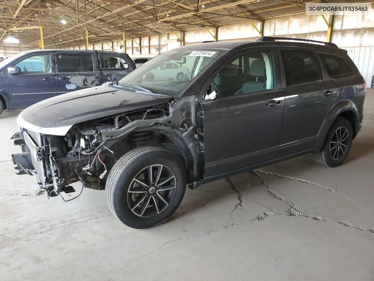 2018 Dodge Journey Se VIN: 3C4PDCAB5JT535463 Lot: 63729914