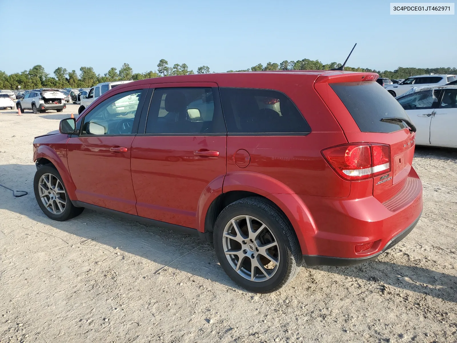 2018 Dodge Journey Gt VIN: 3C4PDCEG1JT462971 Lot: 63839224