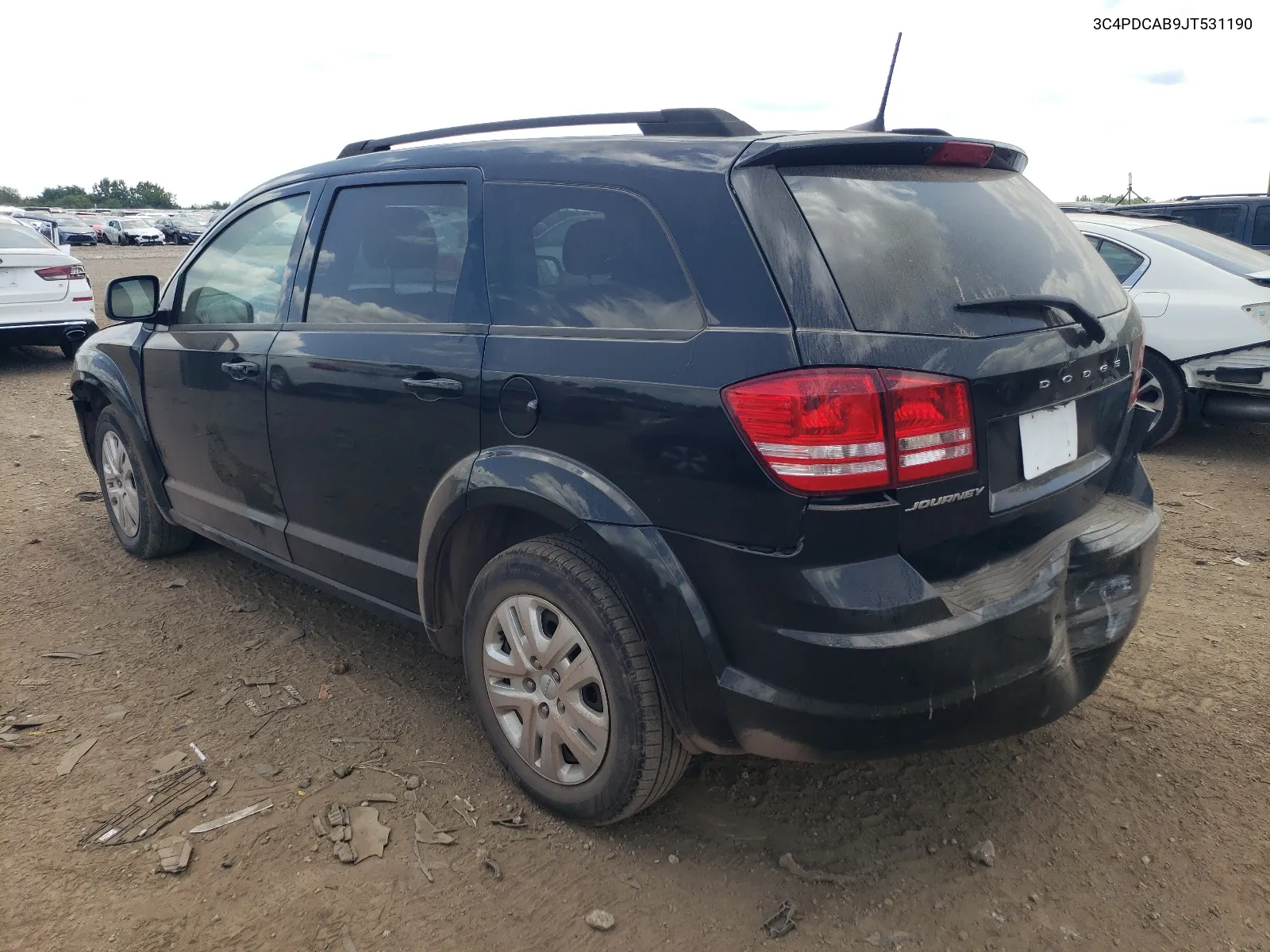 2018 Dodge Journey Se VIN: 3C4PDCAB9JT531190 Lot: 64017994