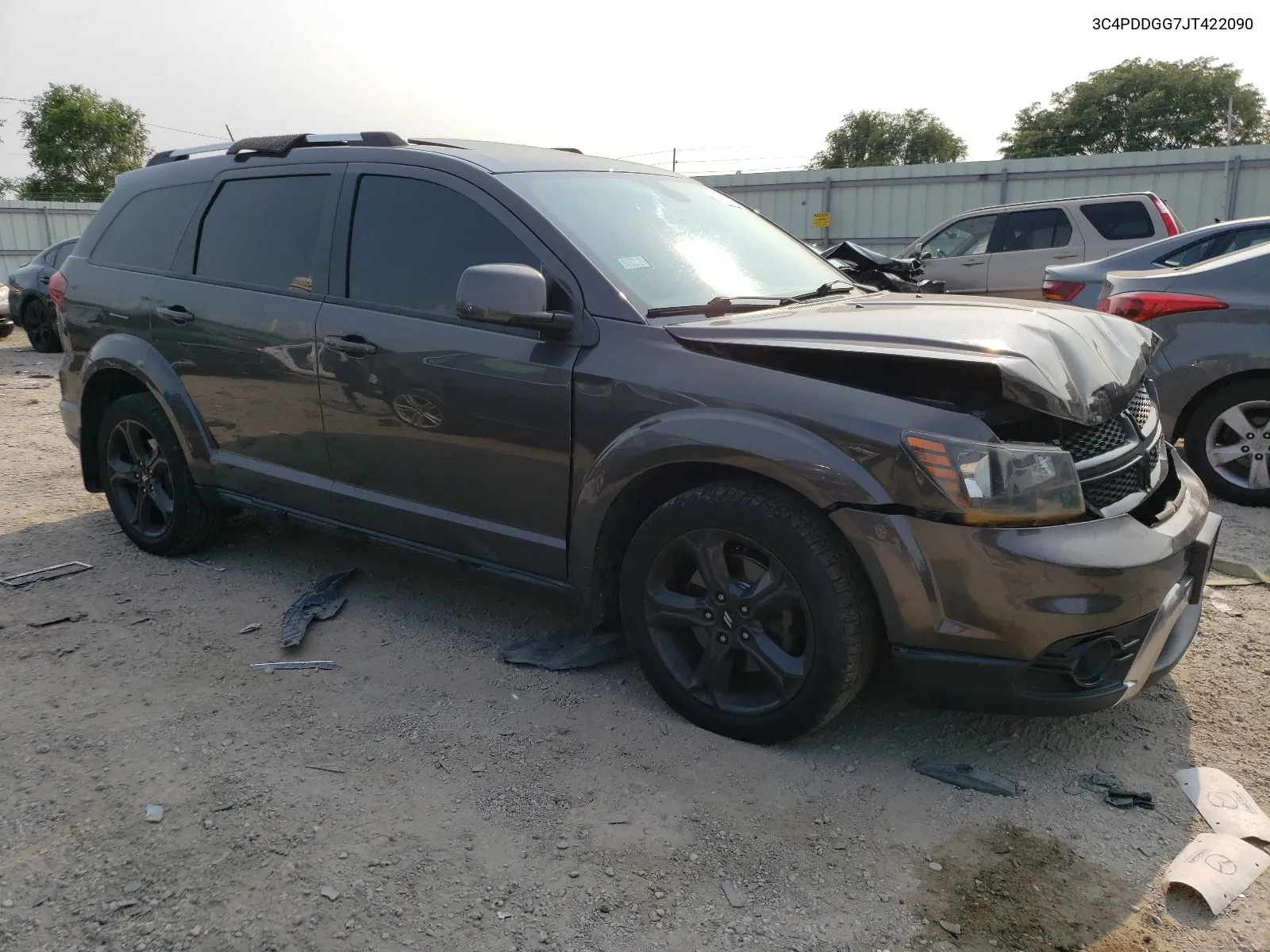 2018 Dodge Journey Crossroad VIN: 3C4PDDGG7JT422090 Lot: 64382604