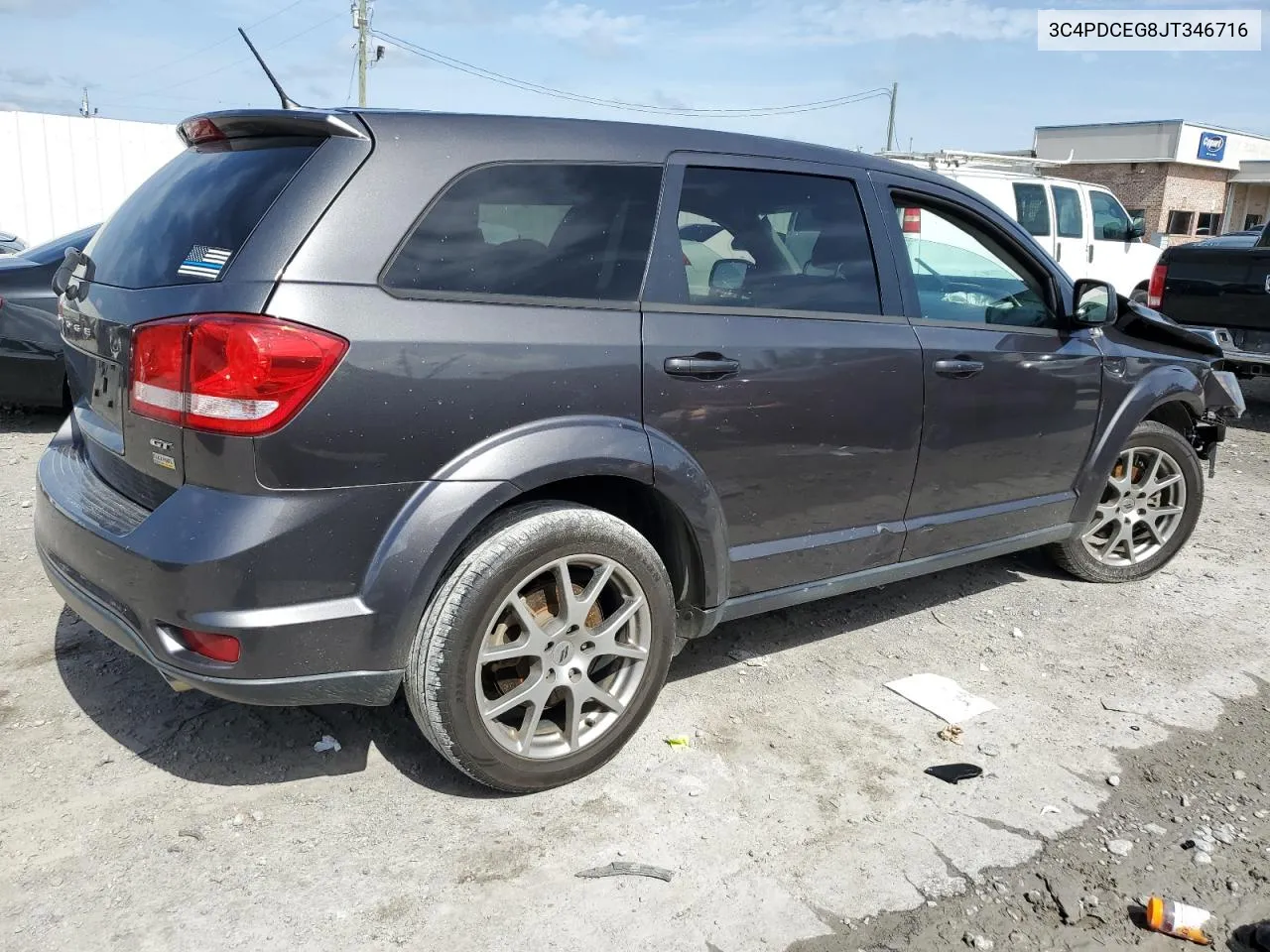 2018 Dodge Journey Gt VIN: 3C4PDCEG8JT346716 Lot: 64492664