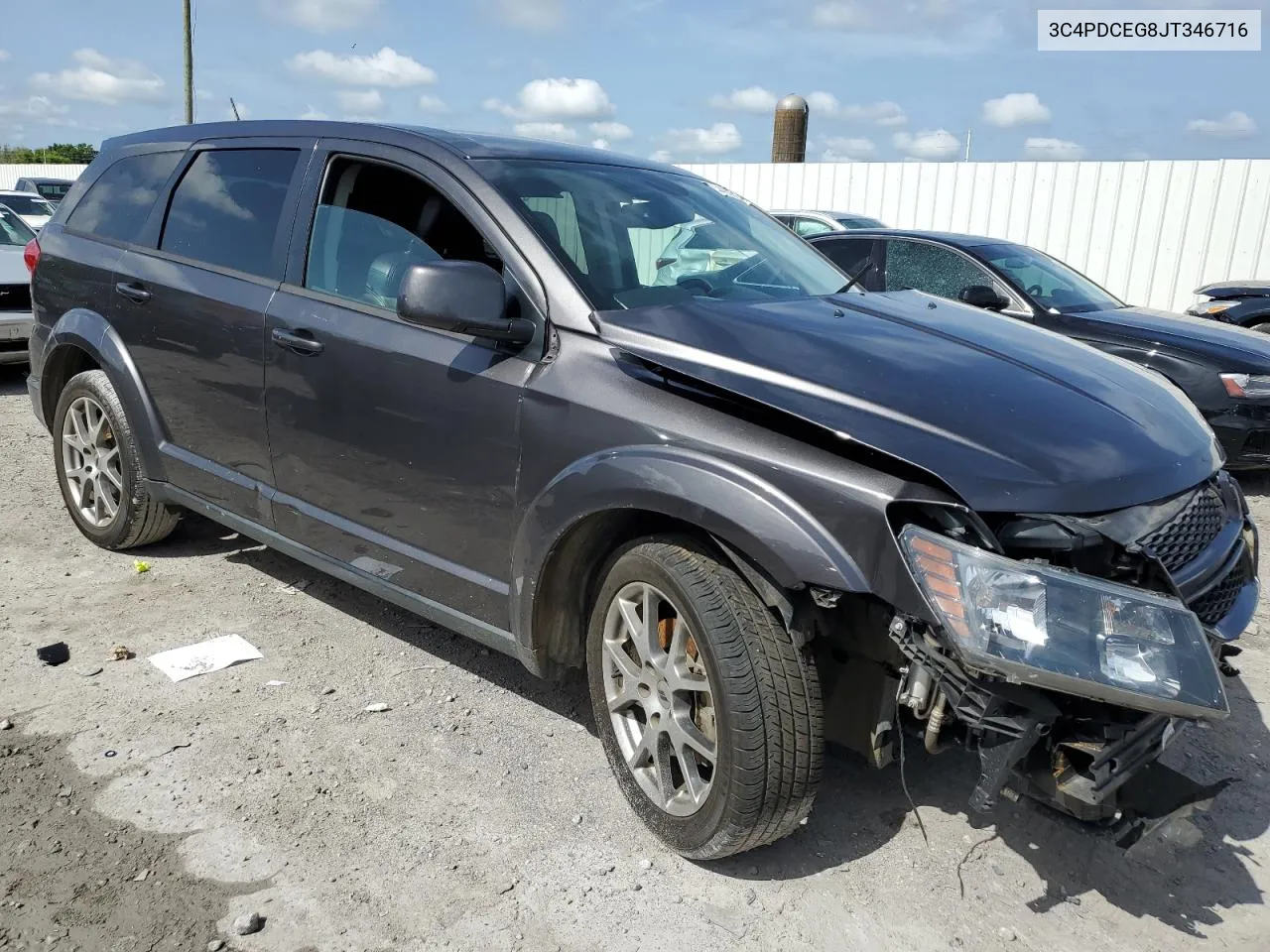 2018 Dodge Journey Gt VIN: 3C4PDCEG8JT346716 Lot: 64492664