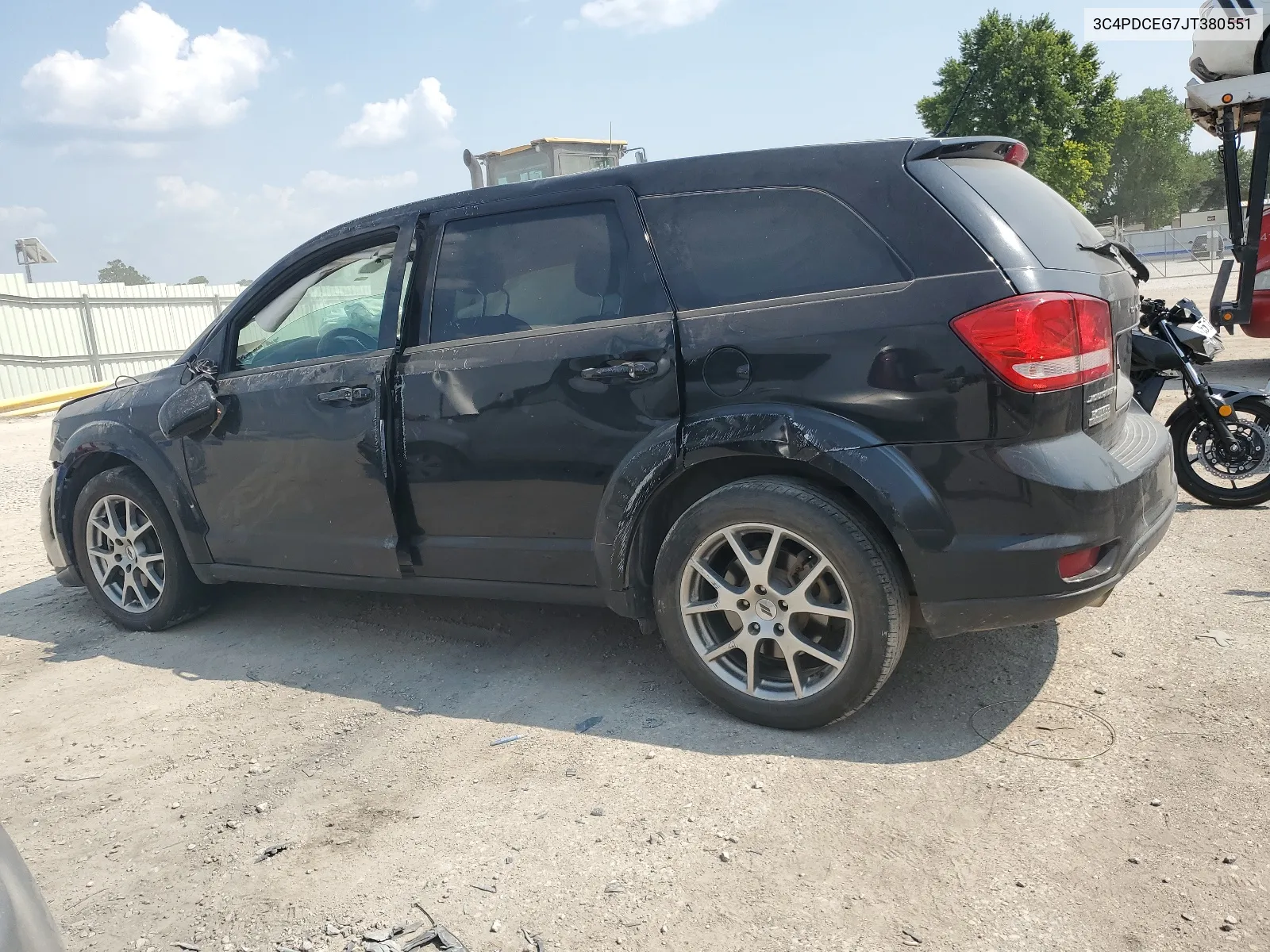 3C4PDCEG7JT380551 2018 Dodge Journey Gt