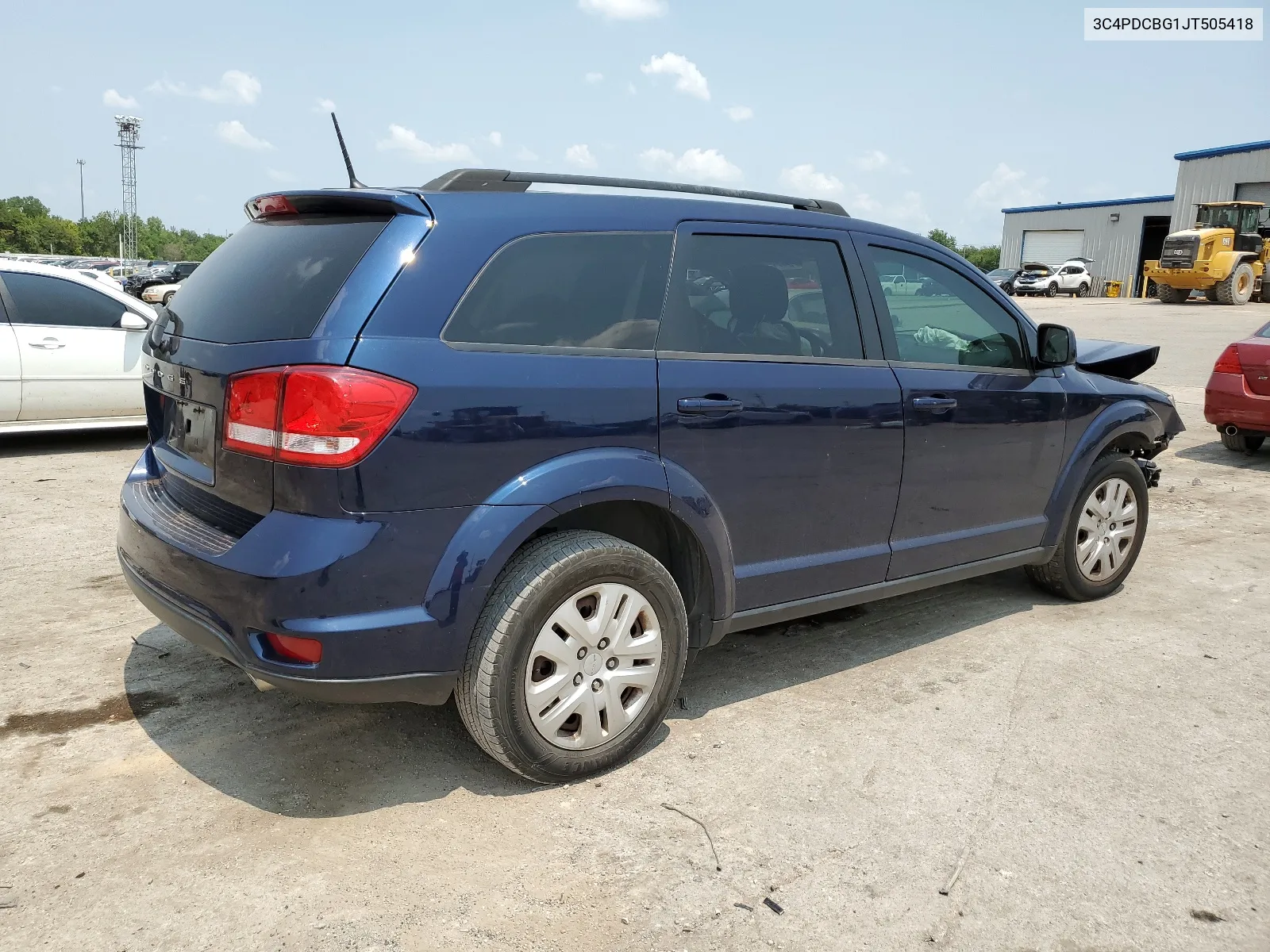 2018 Dodge Journey Sxt VIN: 3C4PDCBG1JT505418 Lot: 64715684