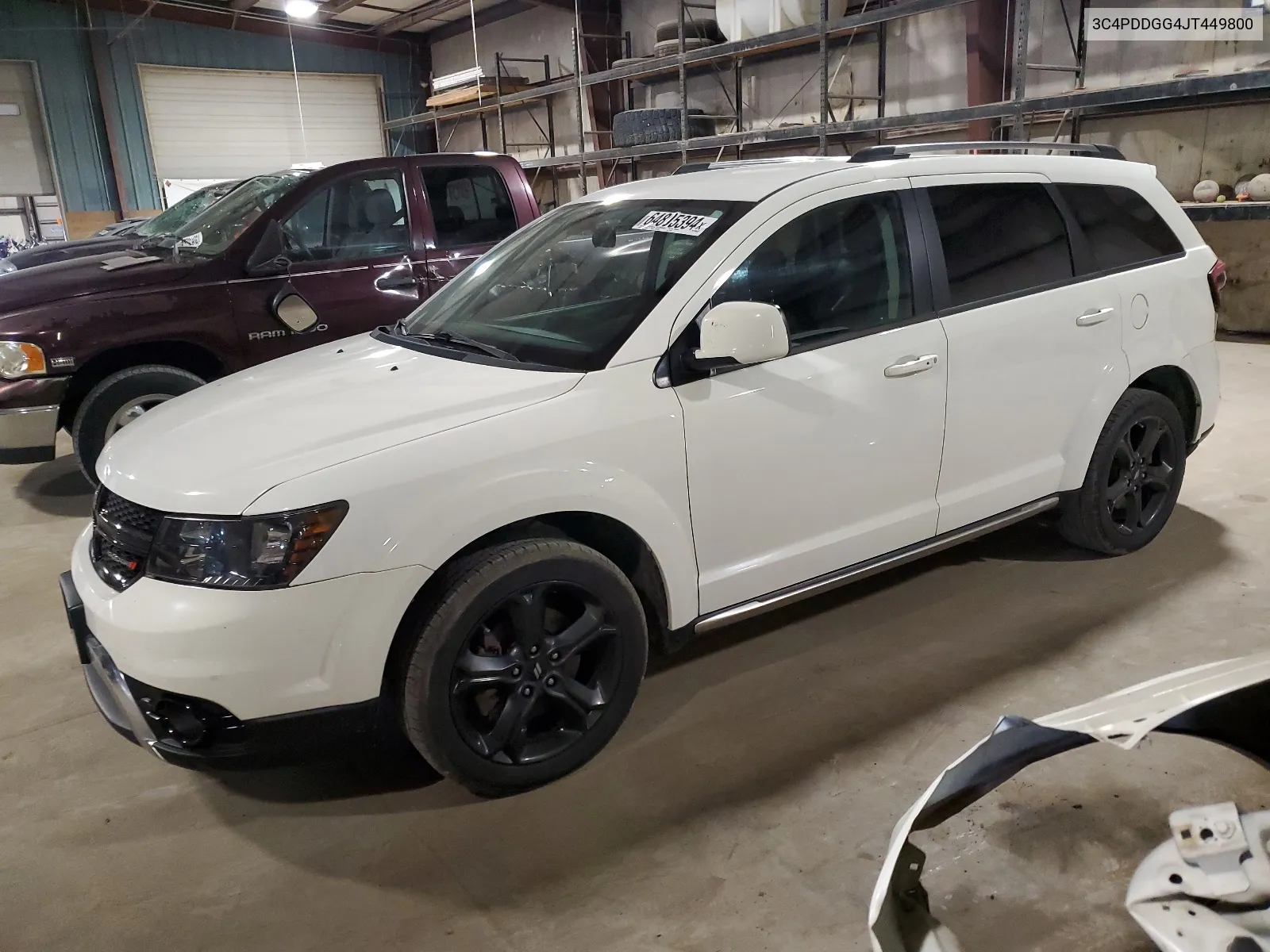 2018 Dodge Journey Crossroad VIN: 3C4PDDGG4JT449800 Lot: 64805394