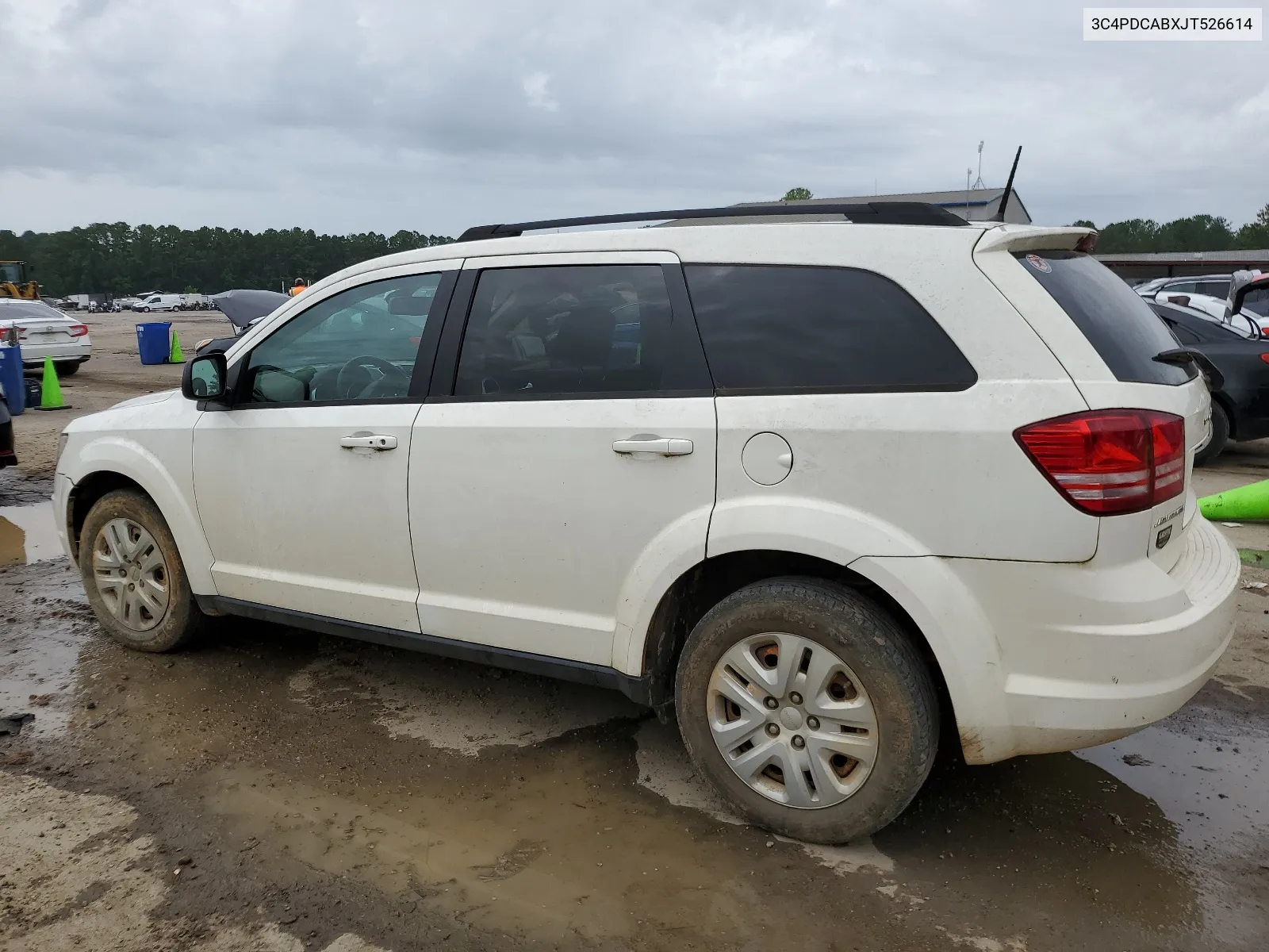 2018 Dodge Journey Se VIN: 3C4PDCABXJT526614 Lot: 64847824