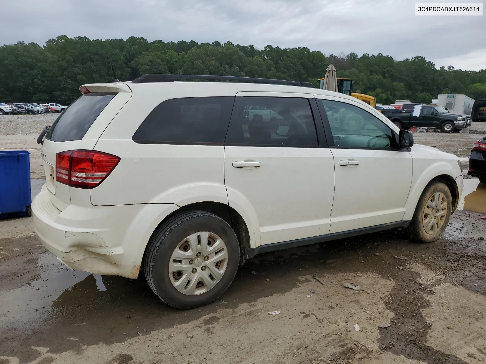 2018 Dodge Journey Se VIN: 3C4PDCABXJT526614 Lot: 64847824