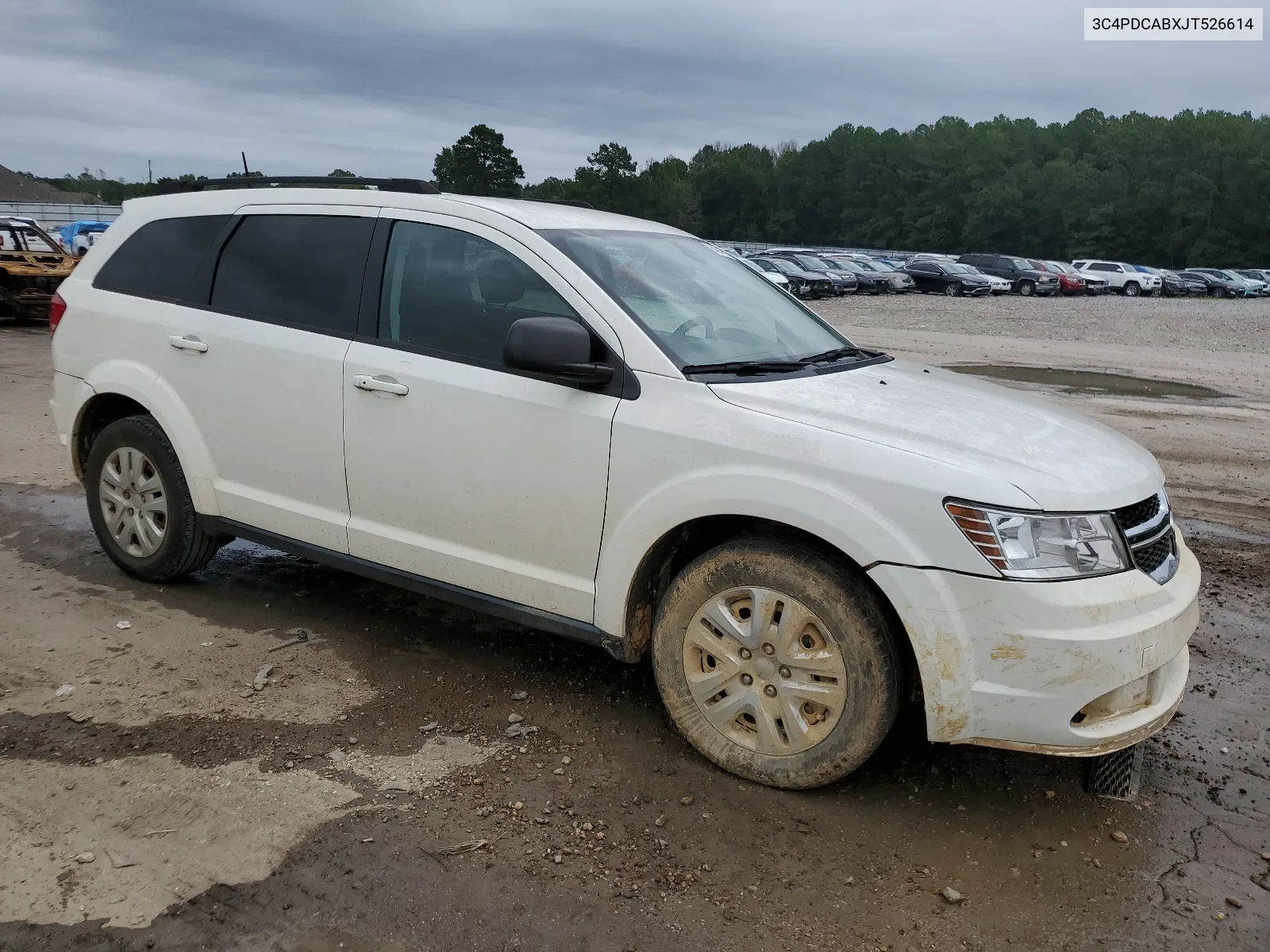 2018 Dodge Journey Se VIN: 3C4PDCABXJT526614 Lot: 64847824