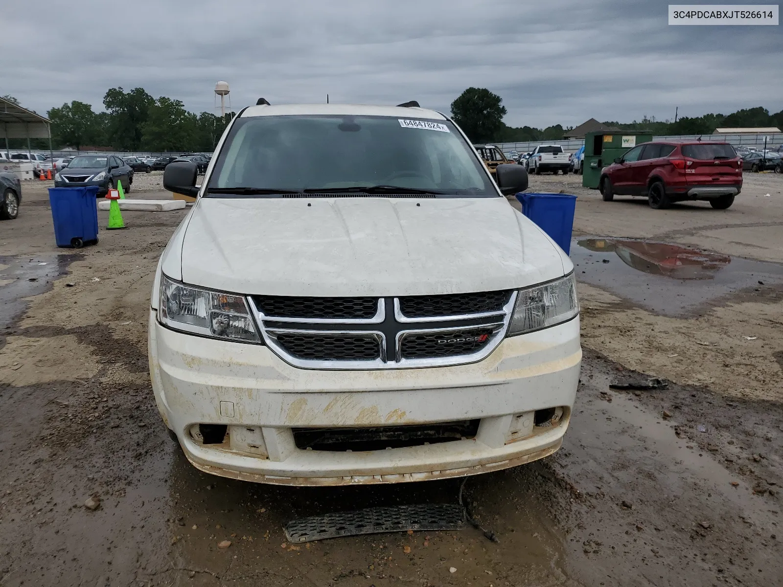 2018 Dodge Journey Se VIN: 3C4PDCABXJT526614 Lot: 64847824